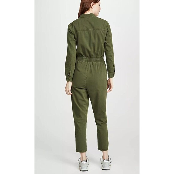 Blank NYC Mary Jane Utility Jumpsuit Coveralls Med Olive Green Revolve Shopbop - Picture 3 of 16